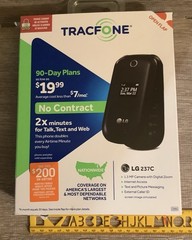 TRACFONE LG 237C 1.3 MP Camera, New Factory Sealed