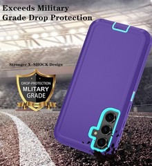 Heavy Duty Shockproof Phone Case for Samsung Galaxy S23 FE with HD Screen Protec