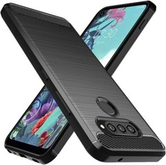 for LG Q70 Case.LG Q730 Case Shock-Absorption Flexible TPU Rubber Full-Body