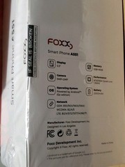 Foxx A551 Black Unlocked 2GB RAM 16GB GSMar Dual-SIM Android Smartphone Backup