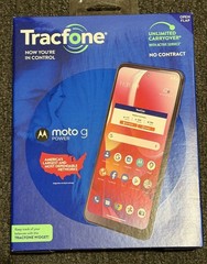 New In Box Tracfone Motorola Moto G Power Black 64GB XT2165DL (2022)
