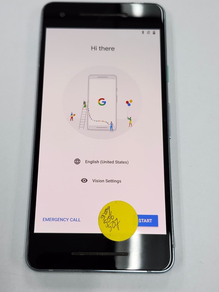 DEFECTIVE – Google Pixel 2 – 64 GB – Blue – Unlocked – G011C – 12848