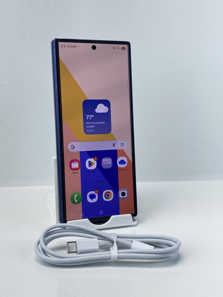 Samsung Galaxy Z Fold6 SM-F956U 512GB Crafted Black GSM Unlocked Clean ESN