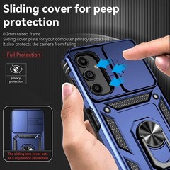 1. For Samsung Galaxy A25 5G Case, Soft Silicone Rubber Bumper, Kickstand 2. F