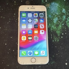 Apple iPhone 6 Silver 16GB iOS 8MP Wi-Fi Bluetooth MG4P2LL/A Bar Smartphone