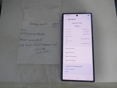 Samsung Galaxy Z Fold 7 5G 256GB Blue, Bad LCD (Internal Screen LCD) Clean IMEI