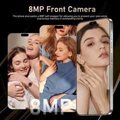 Unlocked Smartphone 13 Pro Max 5G 128GB Dual SIM Android Cell Phone 5000mAh
