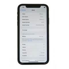 Apple Iphone 11 QI-14 Model: MH8K3LL/A (A2111) 128GB Capacity 76% Battery Health