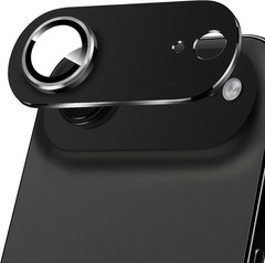 9H Tempered Glass Camera Lens Protector for iPhone Air, Black