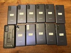 Lot of 16 Samsung Galaxy S20 FE 5G Verizon/Carrier Unlocked 128GB Cloud Navy