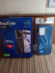 Tracfone BLU View Speed 5g B1550VL- 1 Year Service NEW
