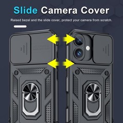 Screen Protector & Camera Lens Protector for iPhone 14 Pro Max, Heavy Duty Case