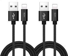Compatible Phone Cable, [2Pack] 4FT Nylon Braided Fast Charging USB Cord Replace