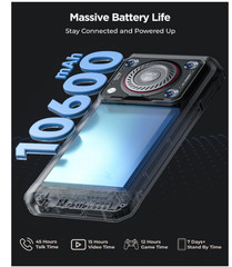 sealed New! Oukitel WP36 6.52&Prime; 16(8+8)/128GB 128dB Loud Speaker 10600mAh Rugged