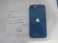 Apple iPhone 13 128GB Blue (Unlocked) CRACKED – FRONT/BACK, Clean IMEI