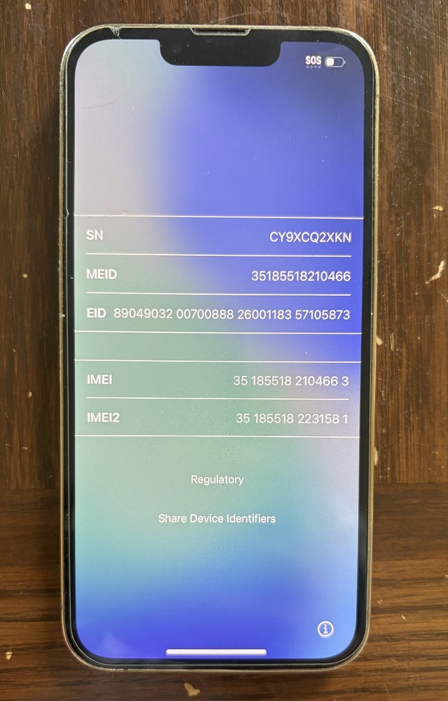 Apple iPhone 13 Pro 256GB Gold Unlocked 12MP Bluetooth Wi-Fi