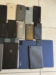 Lot Of 15 Phones 1 iPod 1 Laptop 8 Tablets UNTESTED-SOLD AS IS – PARTS OR REPAIR