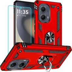 For Motorola Moto Edge 2024 Case with Screen Protector-Military Grade Protection