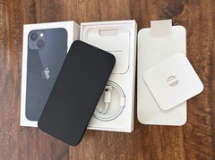 Apple iPhone 13-128GB-MLML3LL/A-Model A2482-Midnight-Unlocked-Original Box-Mint