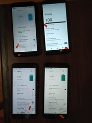 Lot of 4 Coolpad Legacy S CP3648A(2pc)/Cloud Stratus C7/TCL A502DL 16GB For part