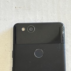 Google Pixel 2 128GB Just Black Unlocked G011A Smartphone. AS IS. For Repair.