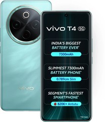 vivo T4 5G (Green 256GB 12GB) Snapdragon 7s Gen 3 5G Processor Global Version