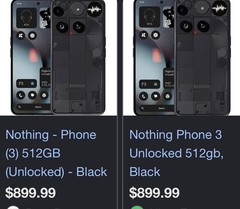 Nothing Phone (3) 256GB Storage black 16GB RAM Smartphone