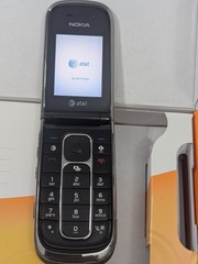 Vintage New Nokia 6350 Graphite AT&T – H2O GSM Cellular Flip Phone & Pouch