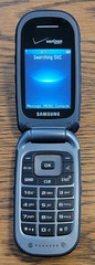 Samsung Convoy SCH-U640 – Gray and Black ( Verizon ) Cellular Flip Phone