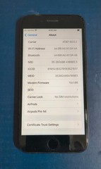Apple iPhone 7 A1660 / MNAC2LL/A 32 GB Matte Black Factory Unlocked
