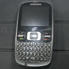 Samsung Bar Cell Phone Black QWERTY Keyboard 2.0MP Micro USB