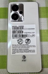 AT&T Motivate Pro 5G, 128GB, Pearl White At&t Prepaid Smartphone Locked To AT&T