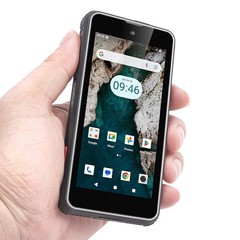 MINI 4G LTE Rugged Phone Android 14 Mobile NFC Dual SIM Outdoor Unlocked UNIWA