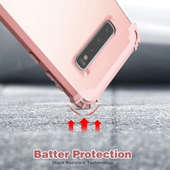 For Samsung Galaxy S10 Case Dual Layer Hybrid Slim Cover Bumper Protective NEW