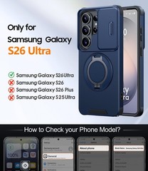 For Samsung Galaxy S26 Ultra Case Shockproof Protective Military Guard Cover