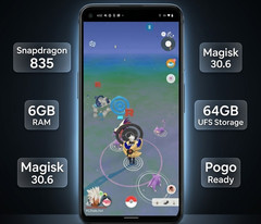 OnePlus 5T 64GB Dual SIM – Location Spoofing Ready – Pokémon GO Compatible