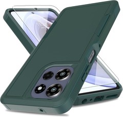 for Moto G Power 2026/2025 Case with HD Screen Protector, Heavy Duty Cell Phone