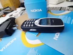 Nokia 3310 Navy blue Unlocked 2G GSM 900/1800 Mobile Phone (with Snake II Game)