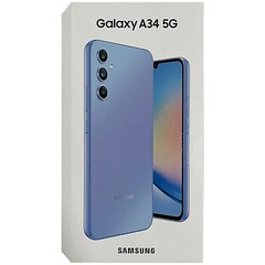 Samsung Galaxy A34 5G Awesome Violet 128GB + 8GB Dual-SIM Unlocked GSM NEW
