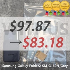 [CLEARANCE] Samsung Galaxy Folder2 32G SM-G160N Unlocked LTE 2021.ver_Grey
