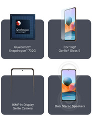 Xiaomi Redmi Note 10 PRO MAX 4G LTE Dark Night – 6GB RAM – 128GB ROM – India NEW