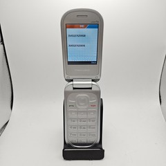 Maxwest Uno Flip Dual-SIM Cellular Phone (2G Unlocked) – Silver #3626