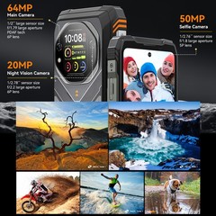 Blackview OSCAL TANK 1 5G Rugged Smartphone 36GB+256GB 6.78&Prime; 2.4K 20000mAh NFC