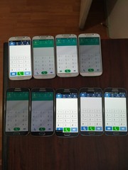 Lot of 9 Samsung Galaxy S4 16GB SCH-I545 (6pc )and SGH-M919 (2pc )and SPH-L720T