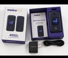 Alcatel Go Flip 4 4056Z 4G LTE Blue Flip Phone (Metro by T-Mobile Only)