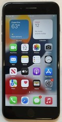 TESTED USED GSM UNLOCKED iPhone 7 PLUS, 128GB A1661 MN5T2LL/A WITH 75% BATTERY