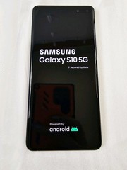 Samsung Galaxy S10 5G SM-G977U 256GB Unlocked – VERIZON – SmartPhone Silver Back