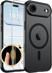 Magnetic for iPhone Air Case with Camera Control Button, Slim Translucent Matte