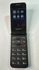 Alcatel QuickFlip 4044C Cricket Wireless Flip Phone 4G LTE Black