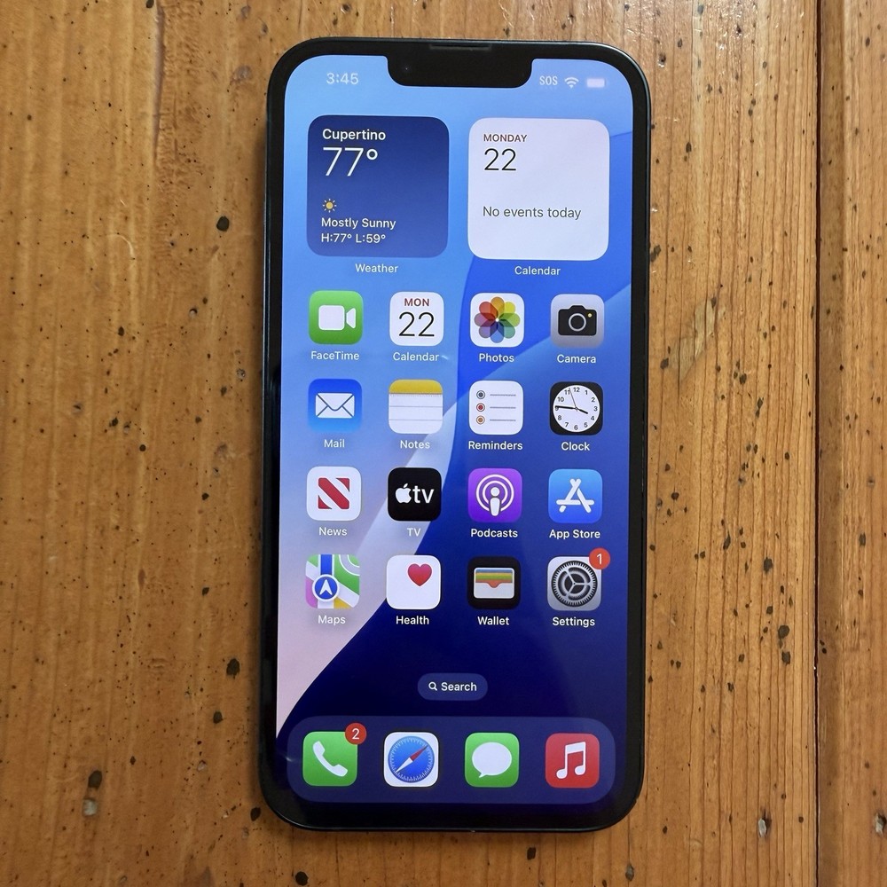 Apple iPhone 13 128GB Midnight MLML3LL/A – Battery 76% – Works – READ PLEASE
